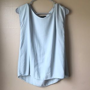 Forever 21 Light Blue Blouse